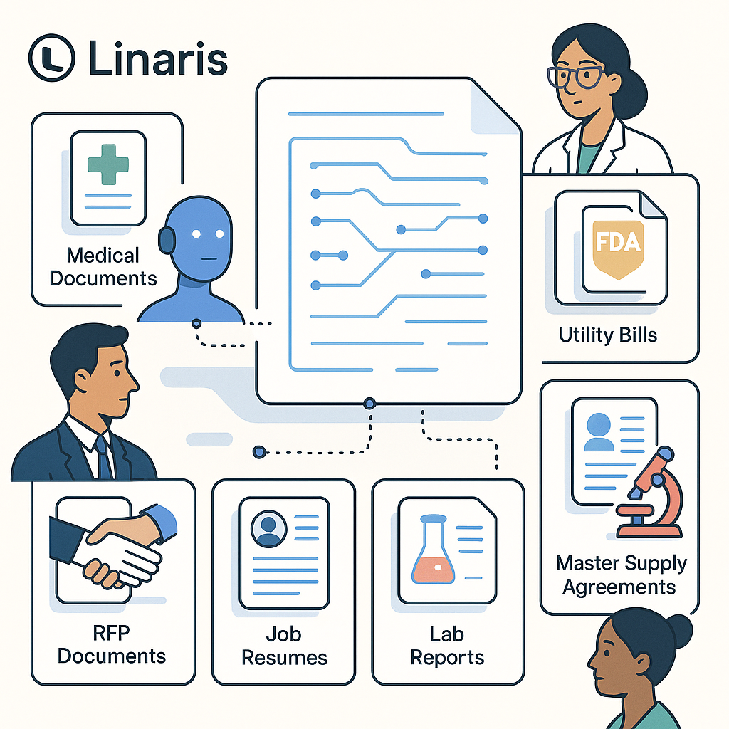 Linaris AI PDF Illustration